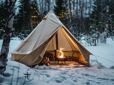 Bir kishilik kanvas chodir